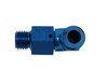 Radiused Carburetor Inlet Fitting -6AN Male Flare to 12mm x 1.5 Swivel - image 3