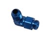 Radiused Carburetor Inlet Fitting -6AN Male Flare to 9/16"-24 Swivel - image 2