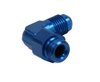 Radiused Carburetor Inlet Fitting -6AN Male Flare to 9/16"-24 Swivel - image 3