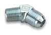 Steel AN to Pipe Adapter Fitting -4AN to 1/8" NPT - image 1