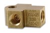 Brake Line T-Fitting 3/8"-24 Inverted Flare Run - image 2