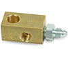 Brake Line T-Fitting Branch: -3AN Male - image 1