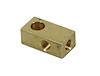 Brake Line T-Fitting All Ports: 3/8"-24 Inverted Flare - image 1