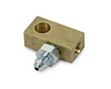 Brake Line T-Fitting Branch: 3/8"-24 Inverted Flare - image 1