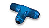 Aluminum AN to Pipe Adapter Fitting -4AN to 1/8" NPT on Run - image 1