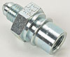 Brake Fitting Adapter -3AN Male to 3/8" -24 Female Inverted Flare - image 2