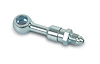 Brake Banjo Fitting -3AN to 3/8" or 10mm Hole - image 1