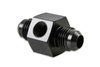 Ano-Tuff Pressure Gauge Adapter Fitting -6AN Male to -6AN Male - image 2