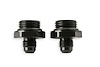 Oil Cooler Adapter Fittings 10 AN Port to -6 AN Flare - image 1