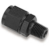 Ano-Tuff AN to Pipe Adapter Fitting -6AN Female Swivel to 1/8" NPT Male - image 1