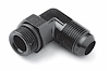 Ano-Tuff 90° Radiused Port Adapter -8AN Male Flare to 7/8"-14 (-10AN O-Ring Port) Swivel - image 1