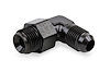 Ano-Tuff 90° Carb Inlet Fitting -6AN Male Flare to 5/8"-18 Swivel - image 1