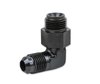 Ano-Tuff 90° Carb Inlet Fitting -6AN Male Flare to 5/8"-18 Swivel - image 2