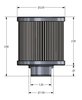 Replacement Billet Catch Can Filter - image 4