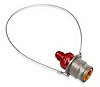 Socket with safety break-away lanyard 9/16-18 End - image 1