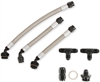 UltraPro Six-Pack Fuel Line Kit 1969-1971 Mopar 340/440 V8 with Six-Pack Carburetors - image 1
