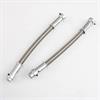 Stainless Billet Jamb-to-Post Wire Loom 1/2" Opening