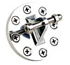 Round Polished Billet Bracket 2-1/4" - image 1