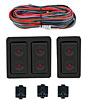 Illuminated Switch Kit 2-Window 3-Switch - image 1