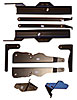 Reverse Hood Kit 1967-69 Camaro Hinges - image 1