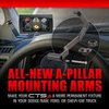 CTS3 A-Pillar Display Mount fits 2010-2018 Ram 1500, 2500, 3500 Pickup Trucks [Matte Black Coated Finish] - image 4