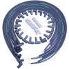 Racing Spark Plug Wire Set 8.500 mm - Universal - 90-Degree Plug Boots - image 1