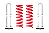 E30-82-069-03-22 Pro-Lift Springs/Blocks Kit Fits Select Toyota Tacoma TRD Pro w/OE Fox Shocks [1.4 in. Front/1 in. Rear Lift] - image 1