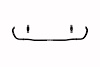 E40-23-036-01-01 Anti-Roll Rear Sway Bar Kit Fits Select Chevy C8 Corvettes - image 1