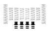 E85-40-039-03-22 Stage 3 Pro-UTV Performance Springs for 2019 Honda Talon 1000R