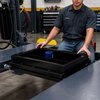 Rolling Drain Pan for Four-Post Lifts [DP-30, 15 Gallon, Black Powdercoated Steel] - image 4