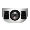 2-Way Single Pressure Gauge Panel with Paddle-style Air Valves 2" Diameter Gauge - image 1