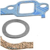 H/P Intake Gasket Small Block Chevy 262-400 V8 Engines - image 3
