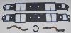 Steel Core Laminate Intake Manifold Gasket Set, 0.065 in. for 1955-1995 Chevy Small Block V8 Gen I Engines - image 1
