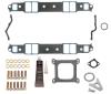 H/P Intake Gasket Install Kit - Small Block Chevy 262-400 V8 Engines - Medium Race Port - image 1