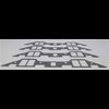 H/P Intake Gasket Replacment Set of Four Facing Pieces for P/N 375-1214 and 375-1215 - image 2