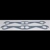 Small Block Chevy Exhaust Header Gasket Round port - image 2