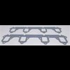 Ford FE Exhaust Header Gasket 1961-1971 medium riser with 16 bolts (not 14-bolt head) - image 2