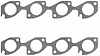 Small Block Chevy Exhaust Header Gasket Round GM, splayed valve - image 1
