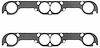 Small Block Chevy Exhaust Header Gasket Round 18° adapter plate - image 1