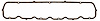 Cork-Rubber Valve Cover Gasket, 0.156 in. for 1962-1984 Chevy and GM L6 194-292 Engines