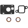 17605 Engine Coolant Thermostat Housing Gasket Set for OMC Marine 2.5, 3.0, 4.1L Chevy Inline 4 & 6 Cylinder Engines - image 1