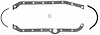 H/P Oil Pan Gasket Rubber-coated multipiece - image 1