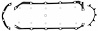 H/P Oil Pan Gasket Rubber-coated multipiece - image 1