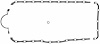 H/P Oil Pan Gasket Rubber-coated multipiece - image 1