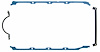 Replacement Oil Pan Gasket Rubber-coated multipiece - image 1