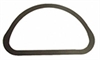 Air Cleaner Gasket, D-Shape Fits Holley 2bbl. - image 1