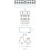 Full Engine Gasket Set for 1999-2001 Chevy and GMC Gen III LS 4.8 Liter and 5.3 Liter V8 Trucks and SUVs