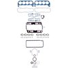 OE Replacement Engine Gasket Set for 1996-2000 Chevy and GMC 7.4L 454ci V8 Vehicles - image 1