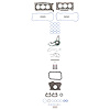 ENGINE GASKET SET - image 1