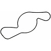 WATER PUMP GASKET 1997-1993 FO V6 2497cc 2.5L DOHC 24 Valve 2002-1993 MZ V6 2497cc 2.5L DOHC 24 Valve